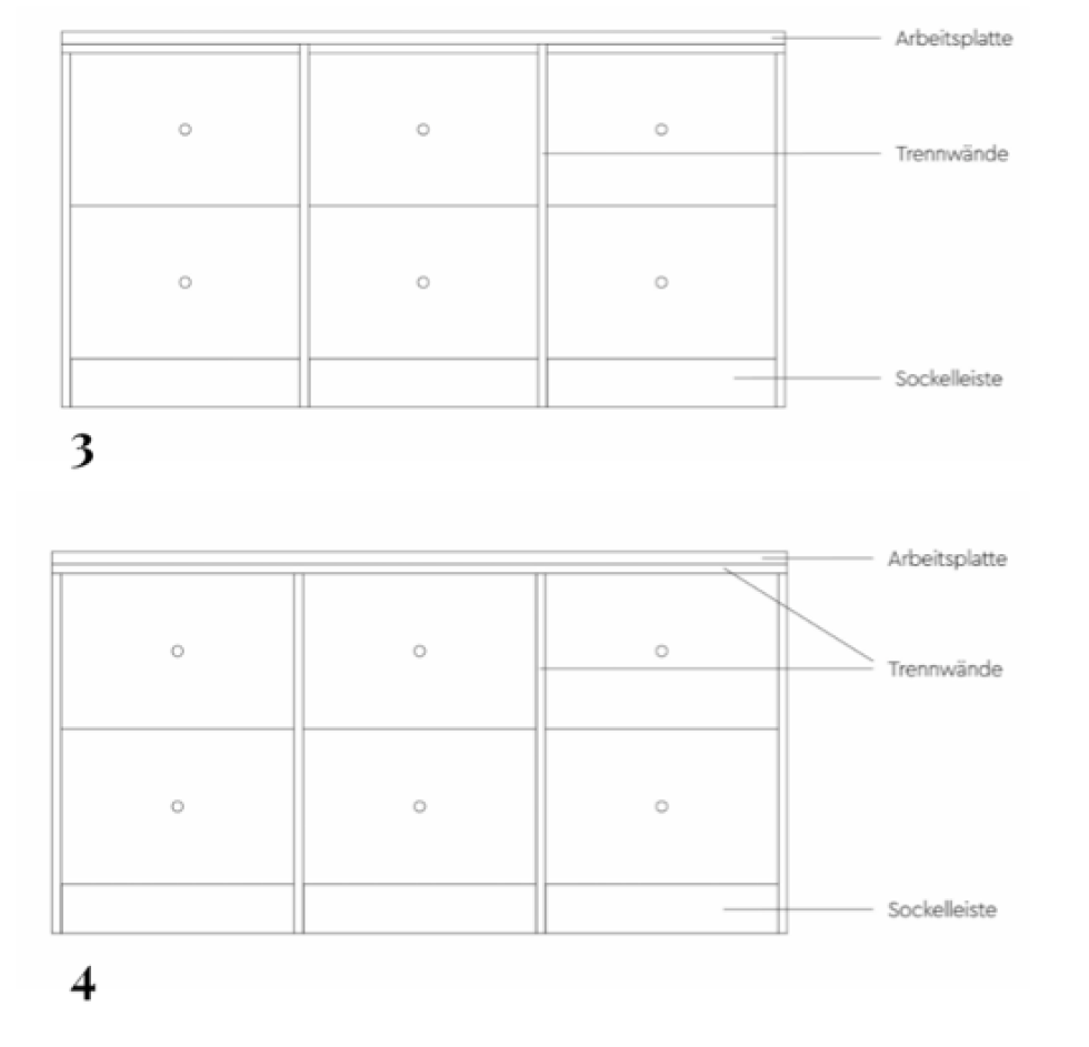 Trendige Trennwände