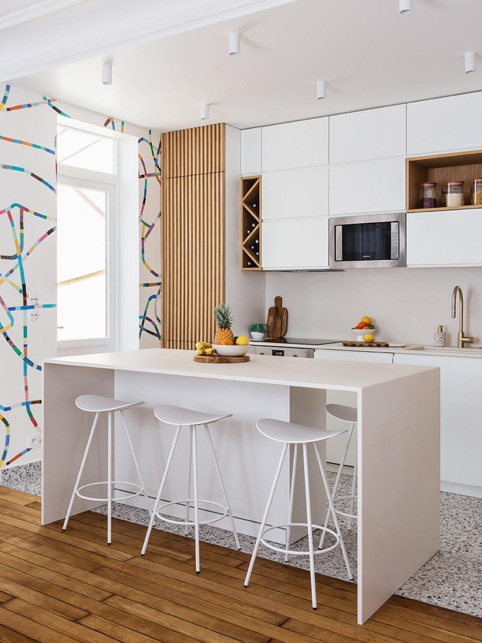 La cuisine de Lucie Socrate  - ⓒ Hervé Goluza pour Plum Living