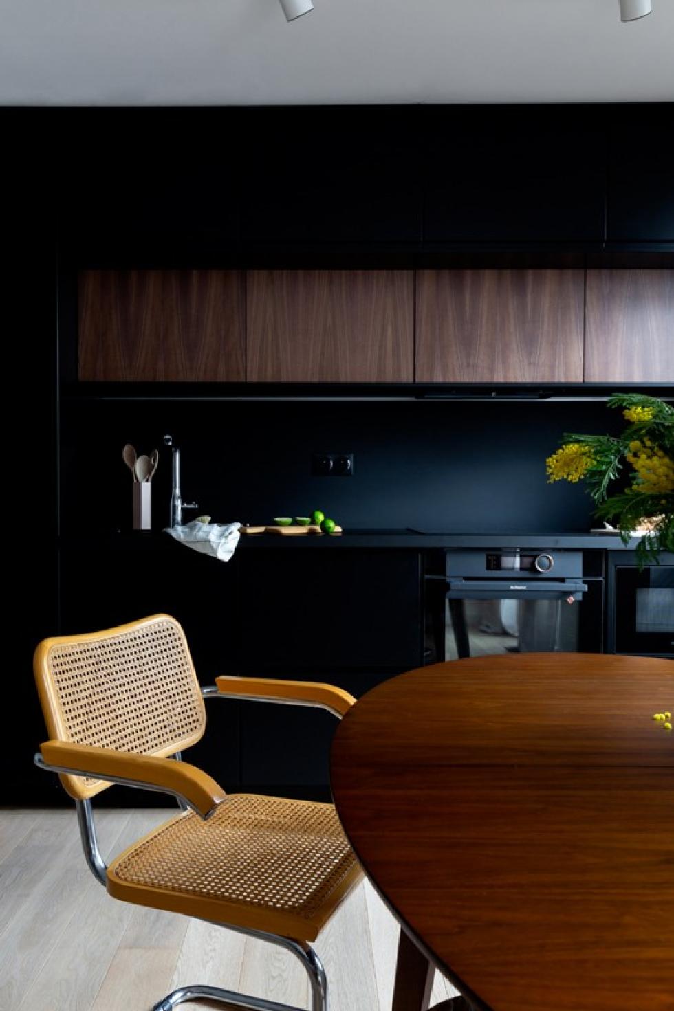 Projet Plum Living Asphalte et Noyer Naturel - ⓒ  Agathe Tissier pour Plum Living