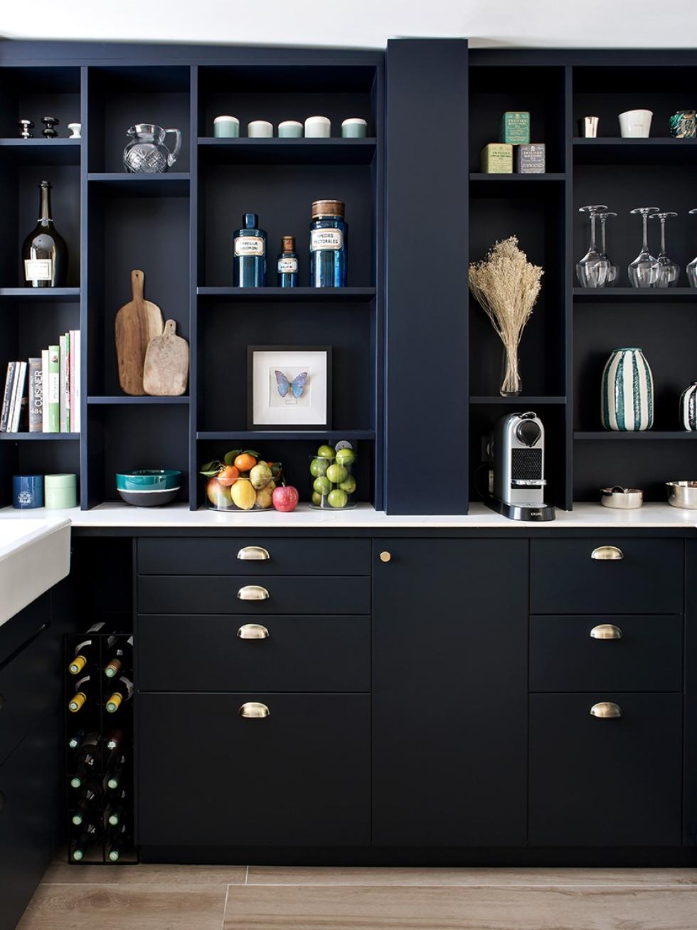 Projet réalisé Plum Living Bleu Nuit - ⓒ Hervé Goluza pour Plum Living