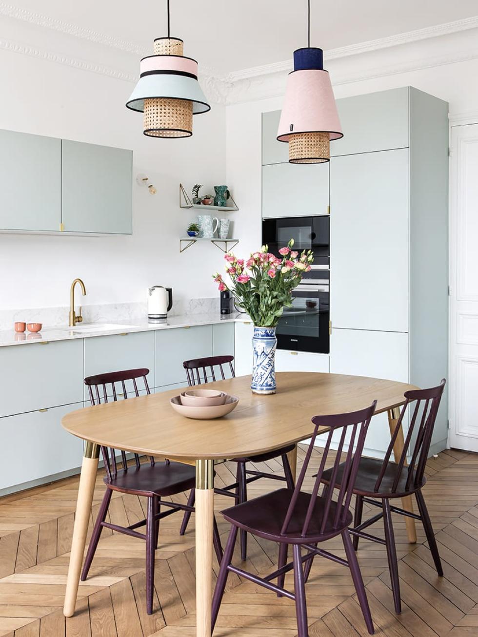 Cuisine Amandier grisé