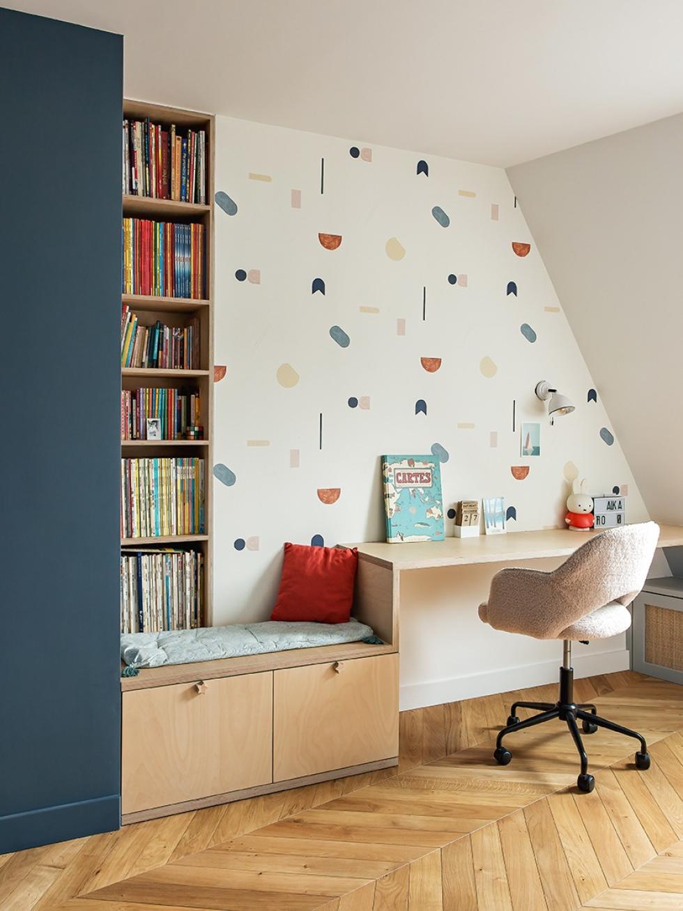 Home Tour, un duplex rénové par Cyrielle Wattinne, chambre enfant