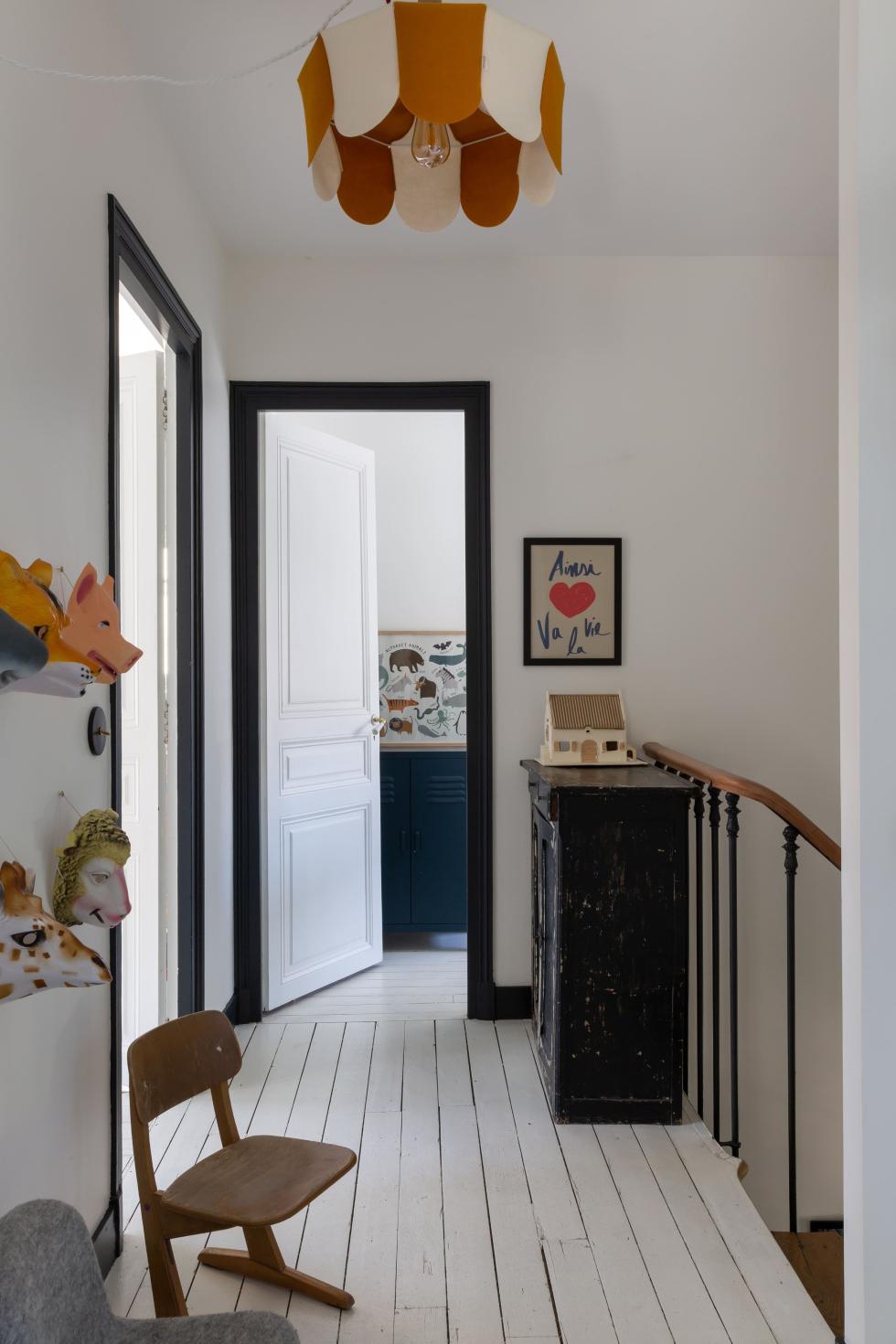 Cage d'escalier black and white