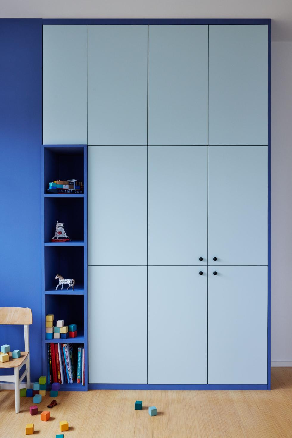 Dressing bleu pour les kids