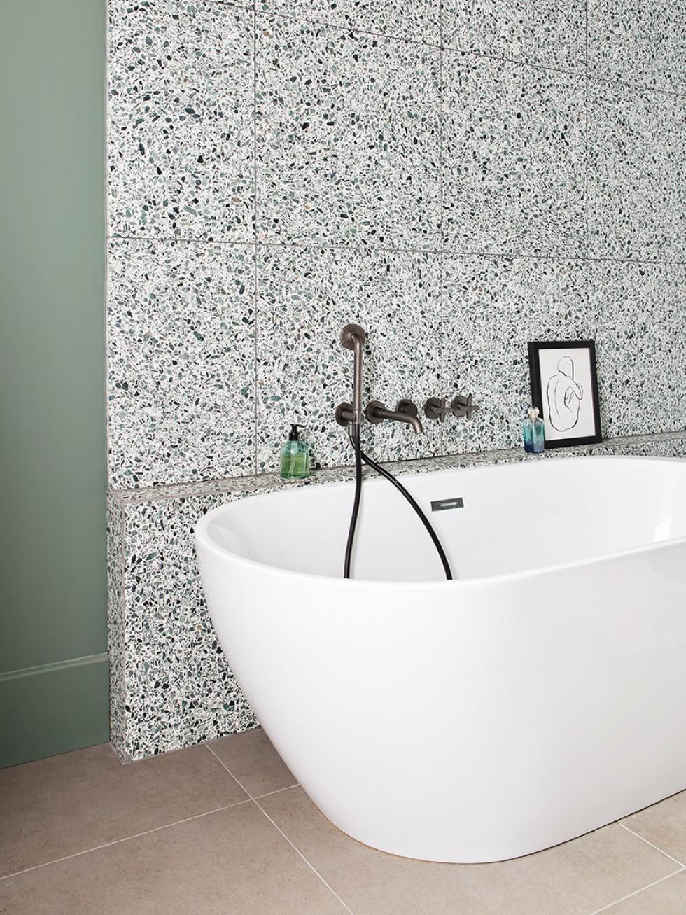 Salle de bain terrazzo