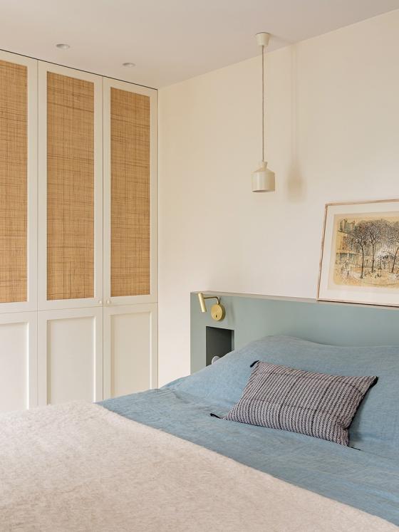 Home Tour, un duplex rénové par Cyrielle Wattinne, la chambre parentale