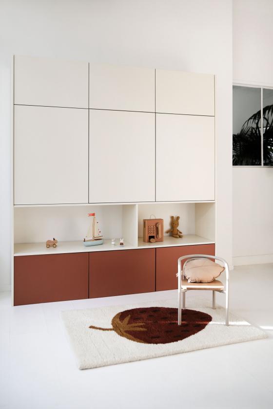 Un dressing Argile et Ivoire pour les kids