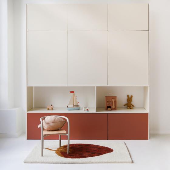 Un dressing Argile et Ivoire pour les kids