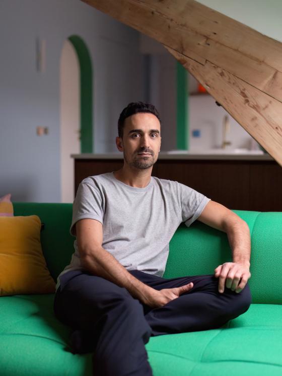 Portrait de Nicolas Payet, architecte et fondateur de l'Agence Marn