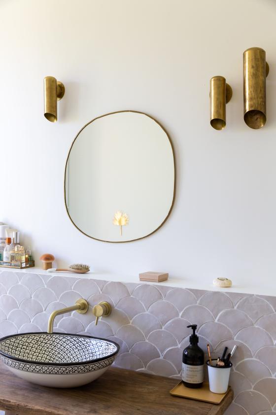 Salle de bain béton ciré