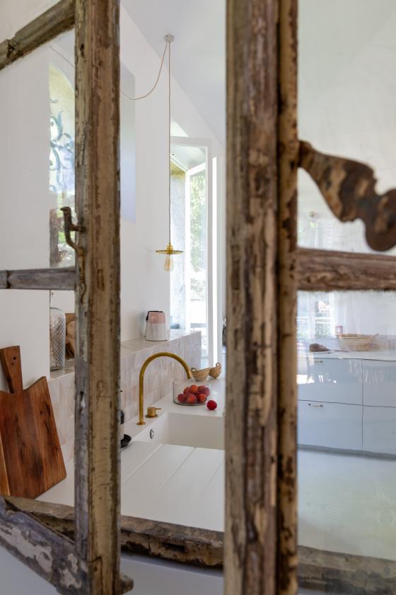 Cuisine gris nuage fenêtre