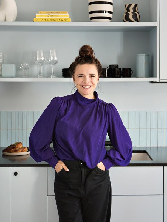 Cuisine noir ciel voilé