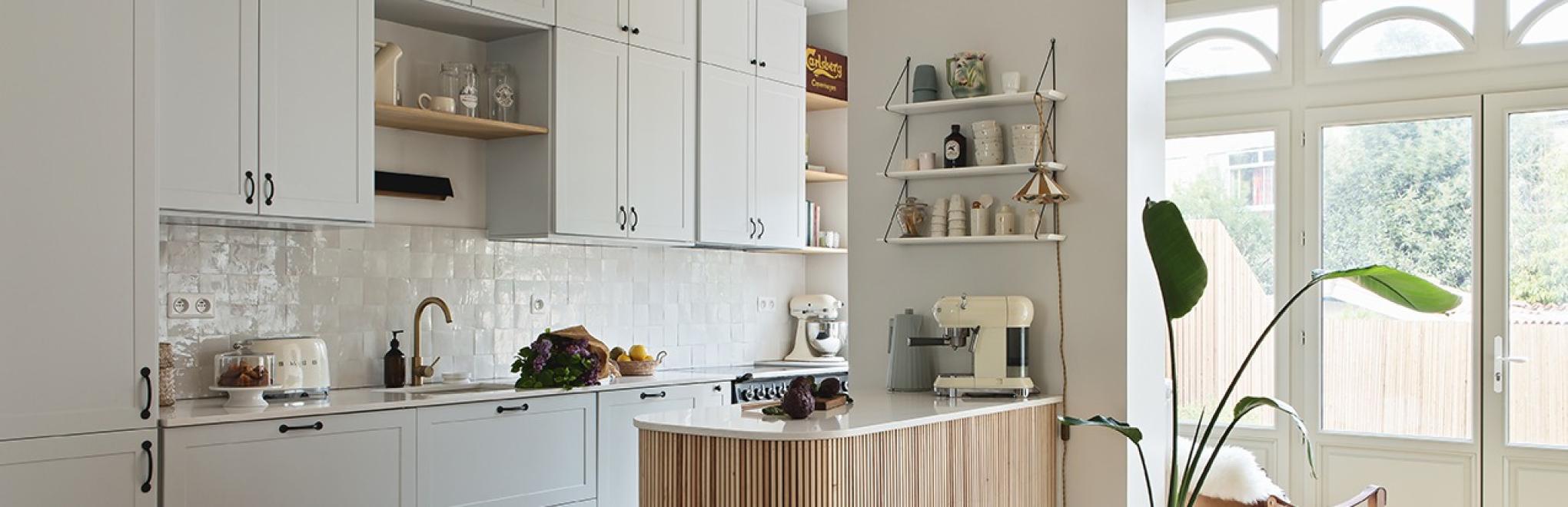 Projekt mit unseren Rahmenfronten in Mattlack “Gris nuage”