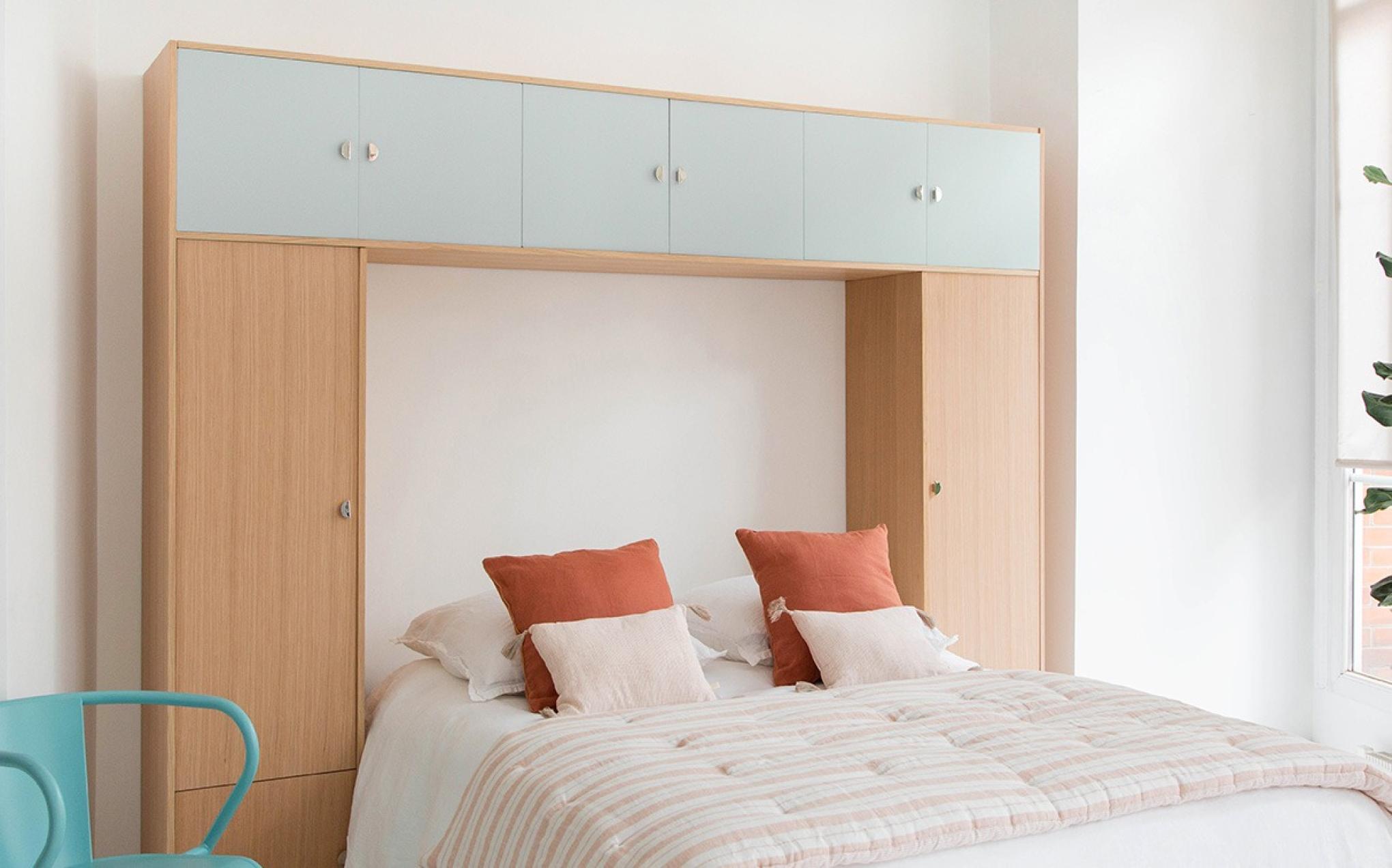 Dressing tête de lit bicolore