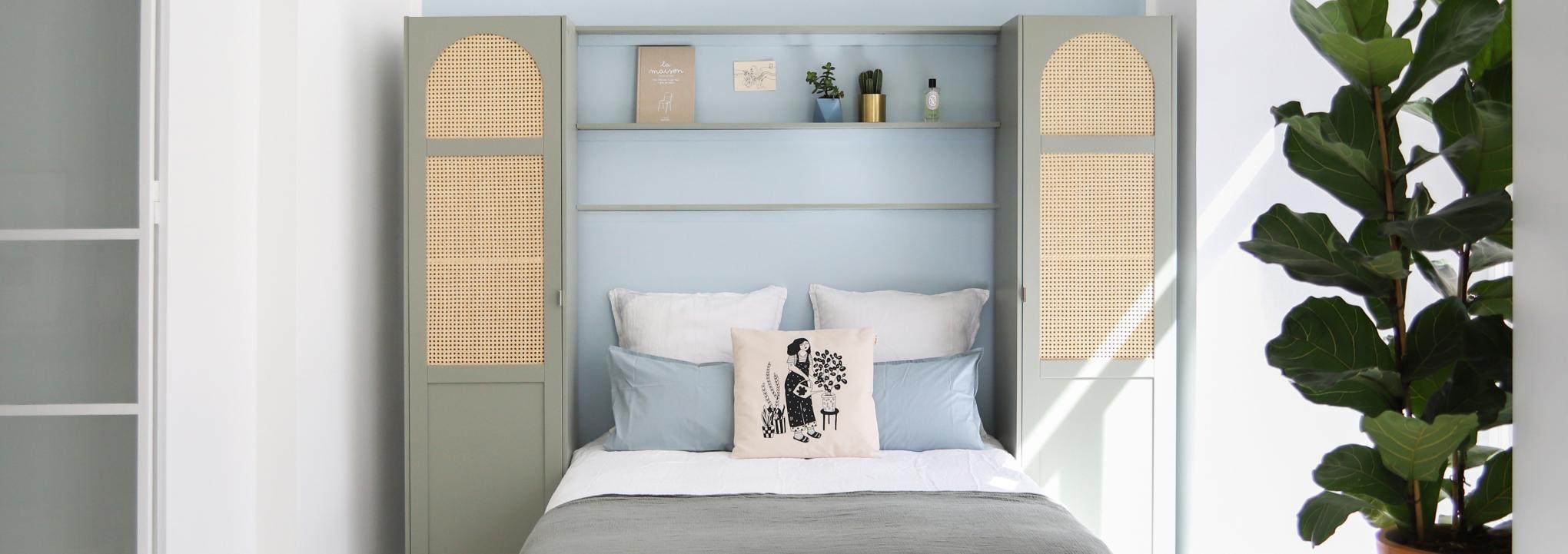 Tête de lit cannage Stone