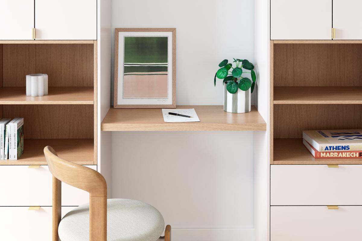 Plateau Square Chêne naturel