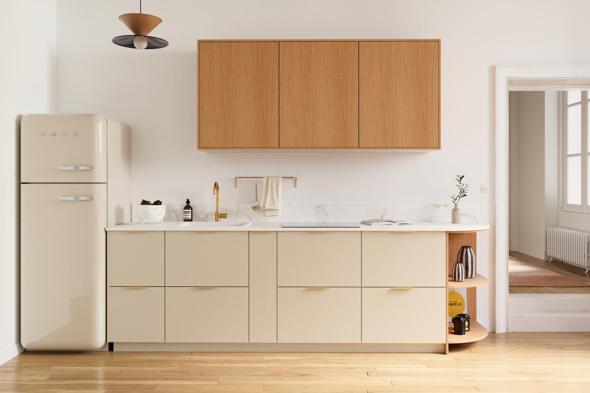 Marbre d'Automne Curved