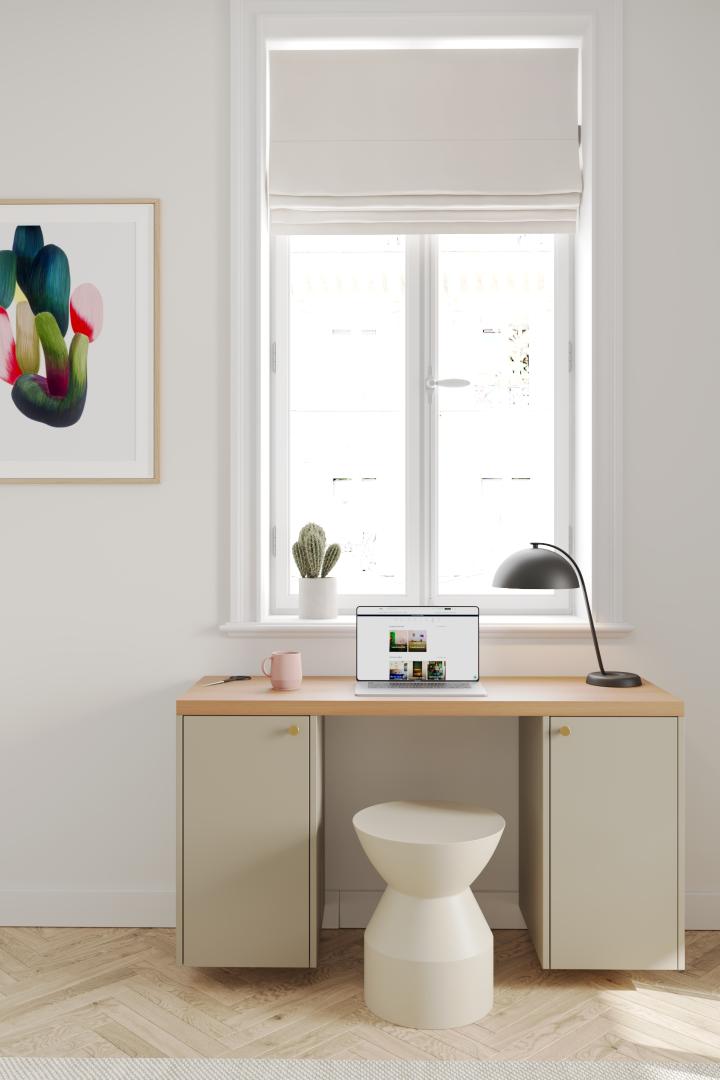 Plateau Square Chêne miel