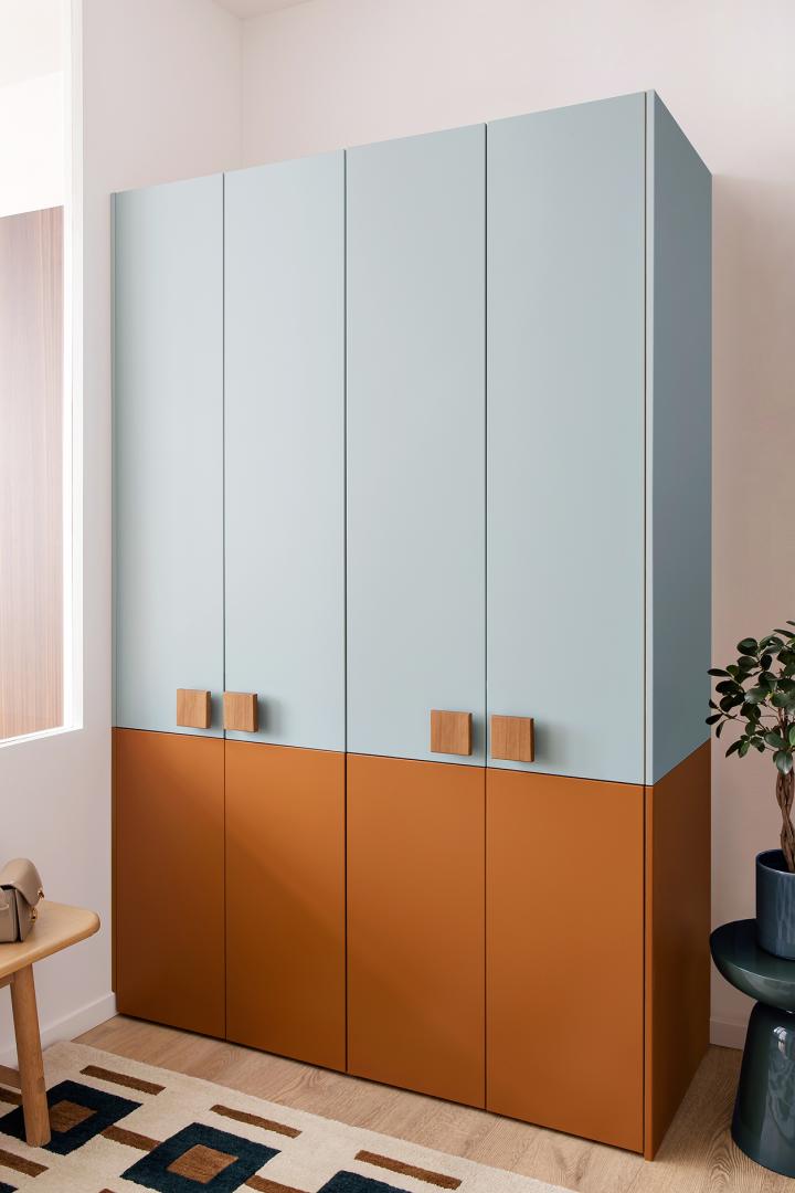 Porte 37x153cm - charnières à gauche