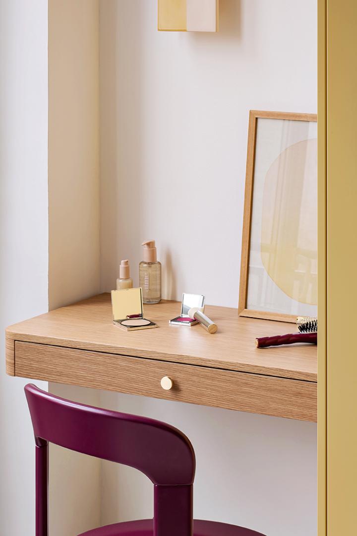 Plateau Vanity Chêne miel