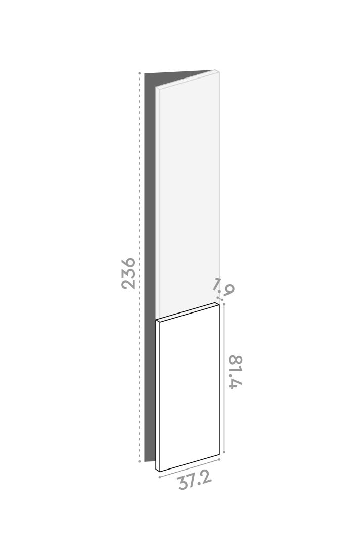 Porte 37x81cm - charnières à droite