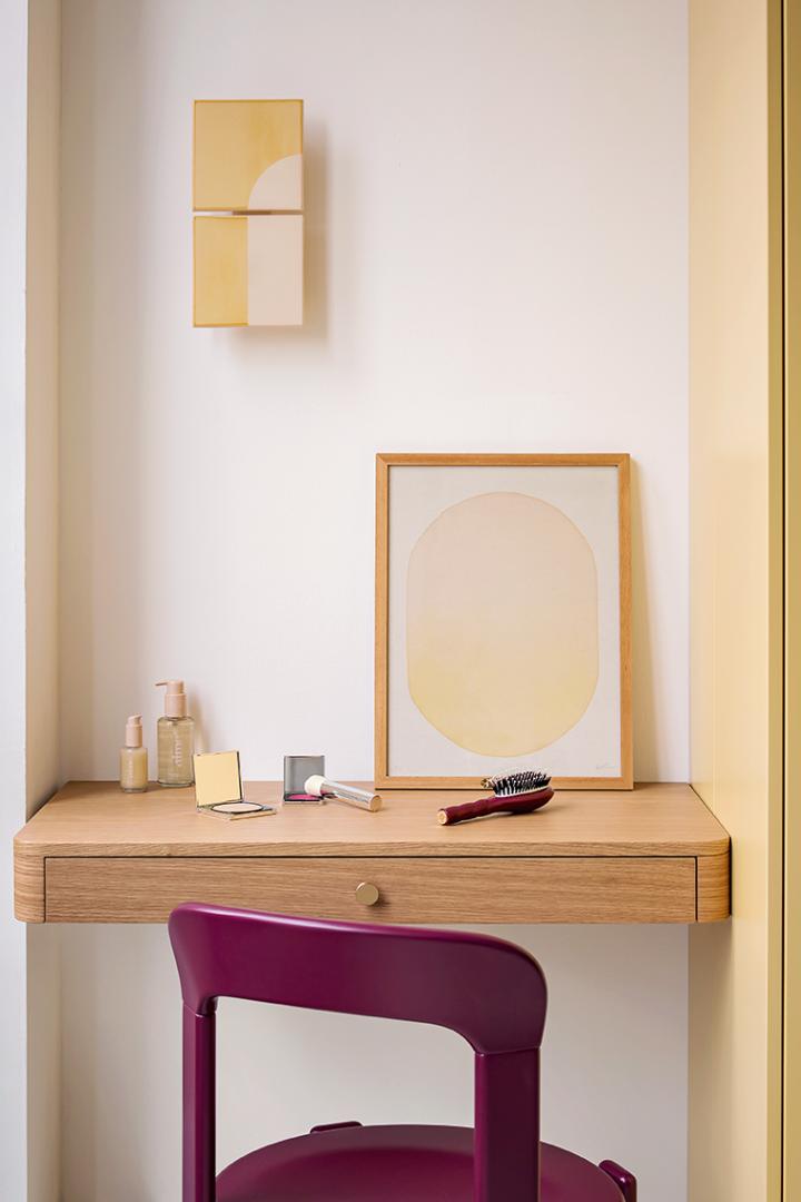 Plateau Vanity Chêne miel