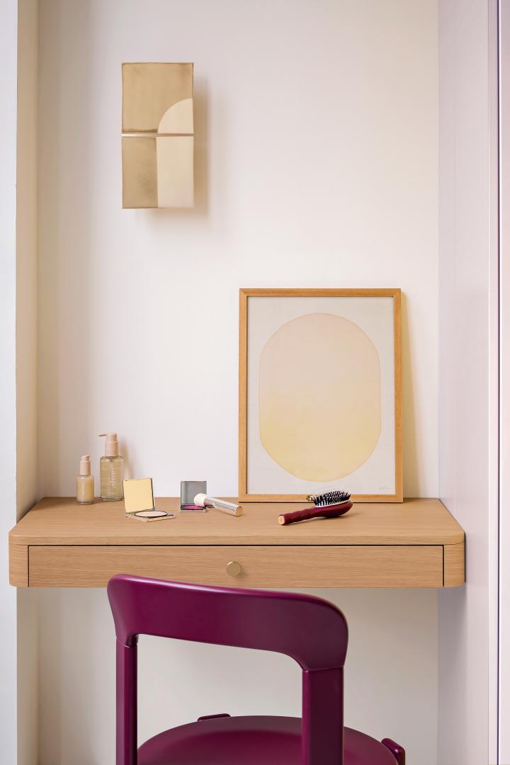 Plateau Vanity Chêne naturel