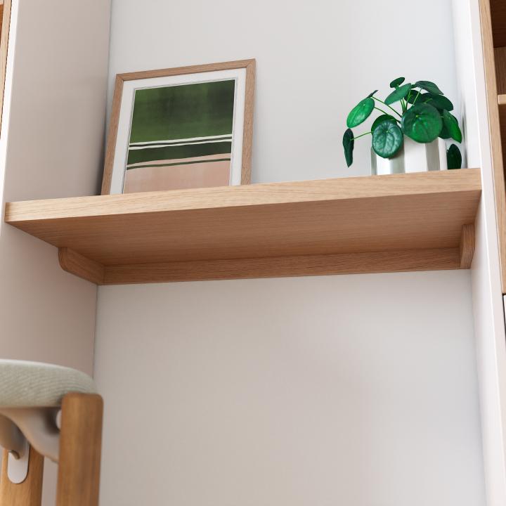 Plateau Square Chêne naturel