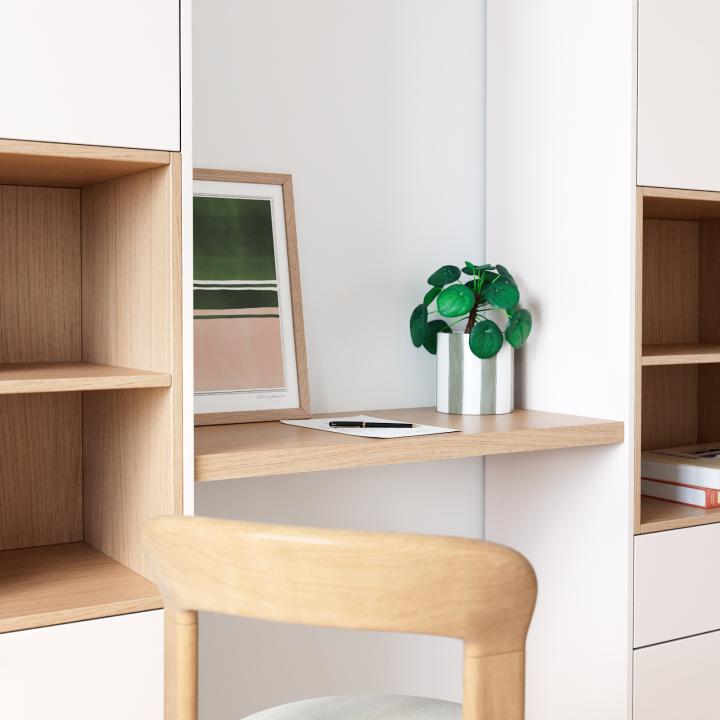 Plateau Square Chêne naturel