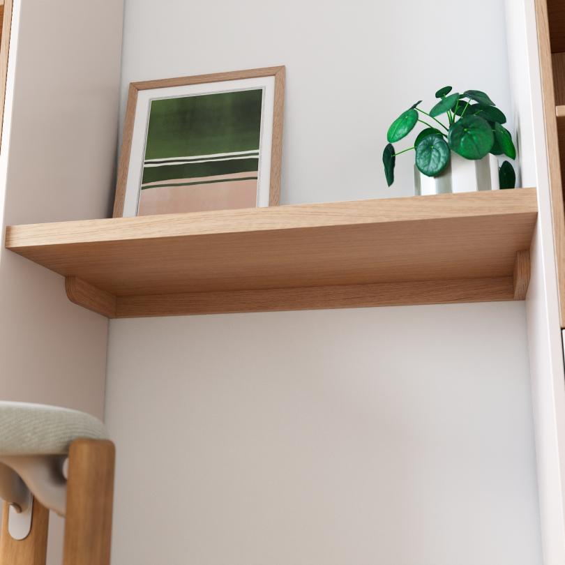 Plateau Square Chêne naturel