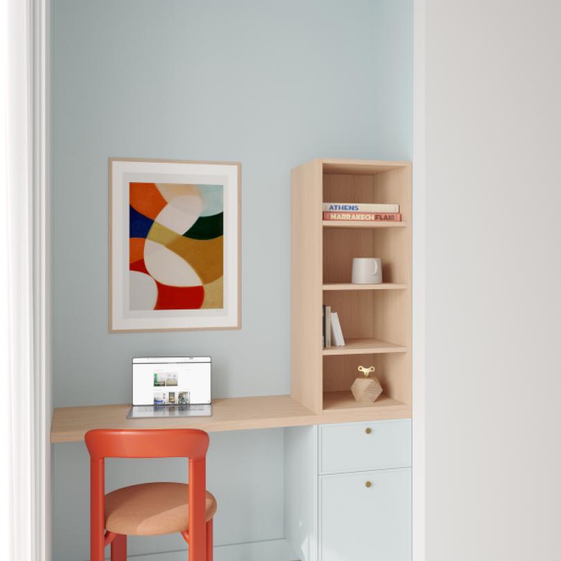 Plateau Square Chêne naturel