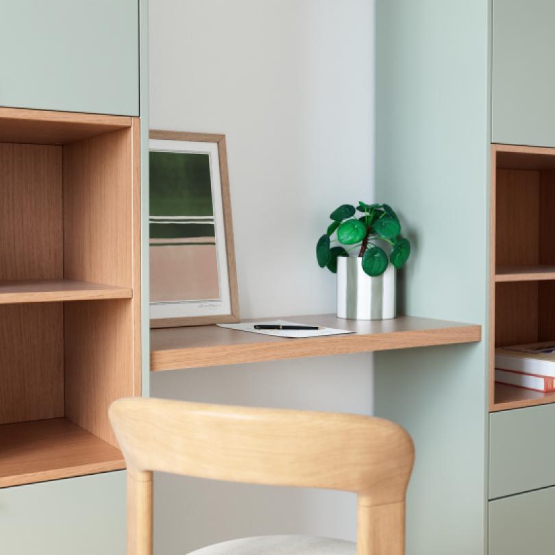 Plateau Square Chêne miel