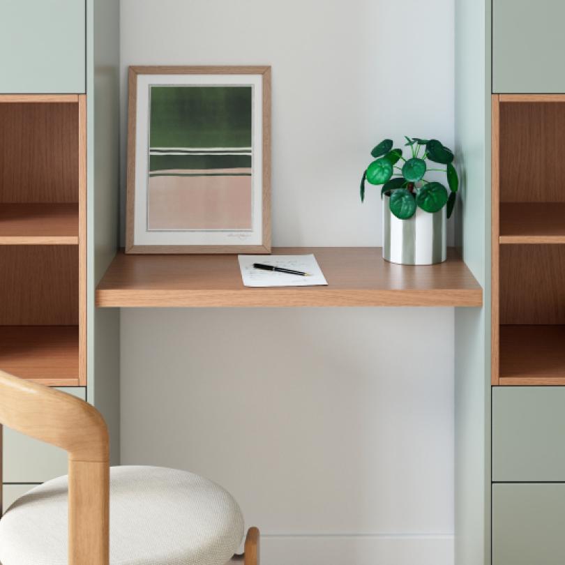 Plateau Square Chêne miel