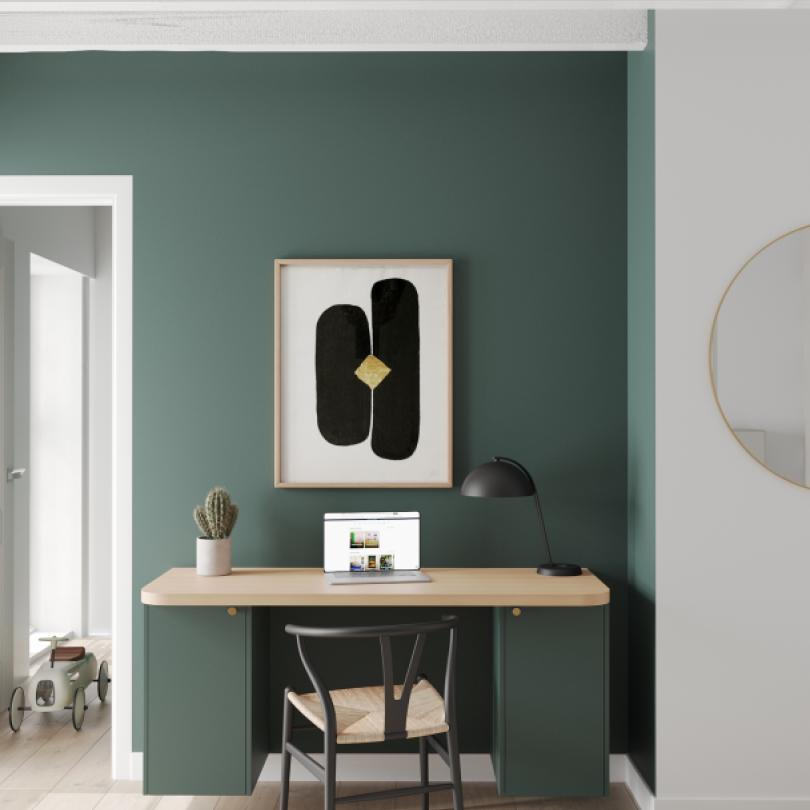 Plateau Curved Chêne naturel