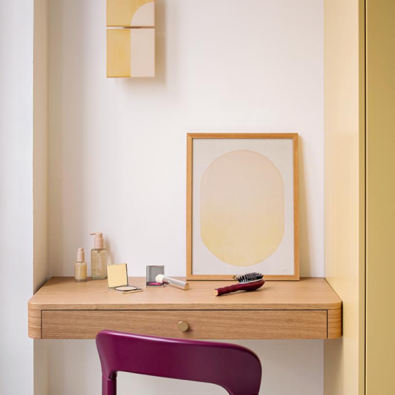 Plateau Vanity Chêne miel