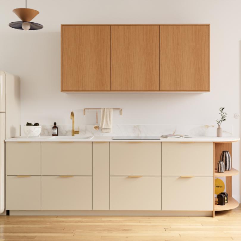 Marbre d'Automne Curved