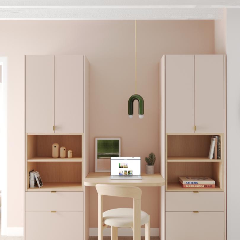 Plateau Curved Chêne naturel