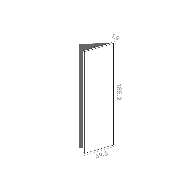 Door 50x185cm - right-hand hinges