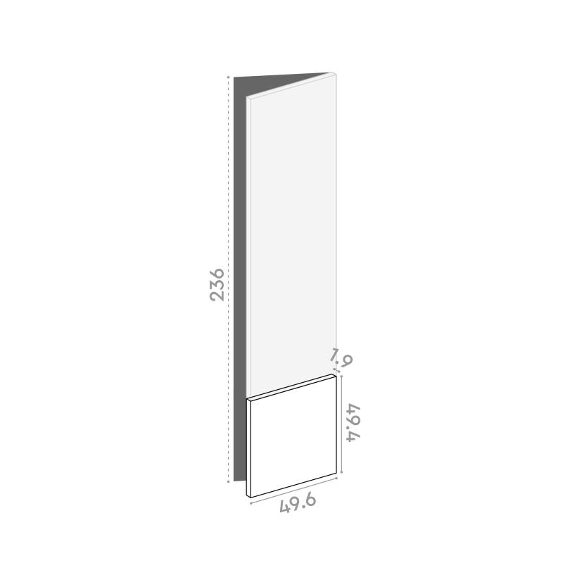 Porte 50x50cm - charnières à droite
