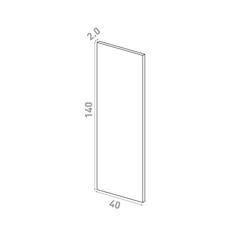 Porte 40x140cm