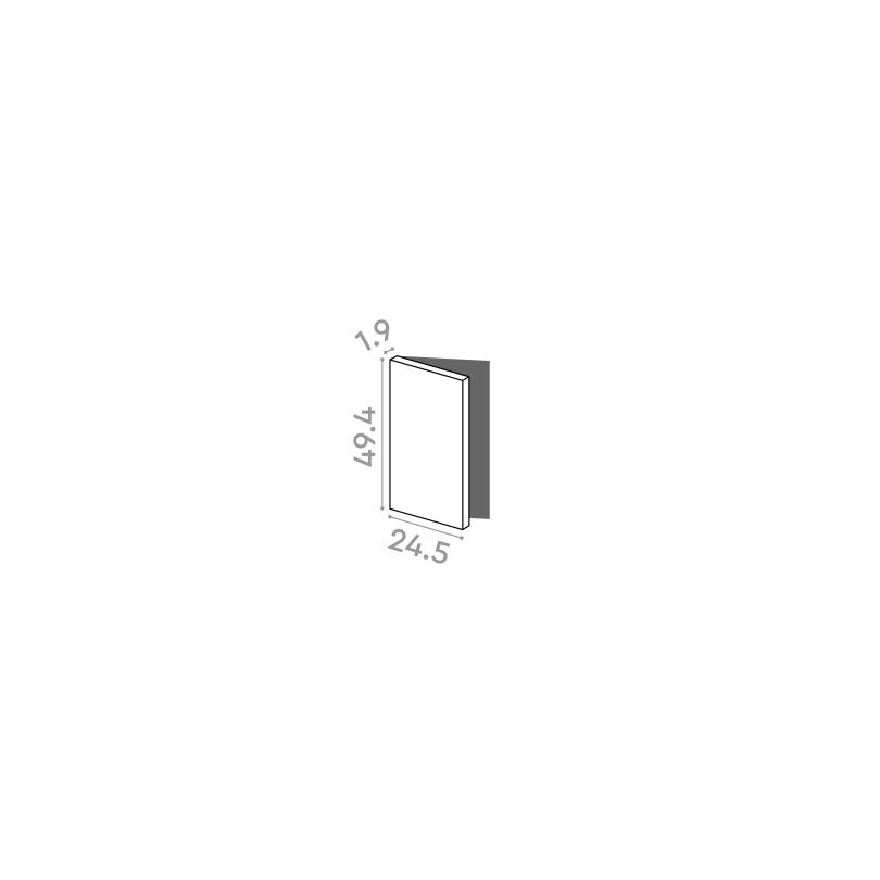 Porte 25x50cm - charnières à gauche