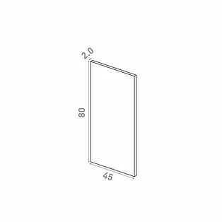 Geschirrkorb 45x80cm