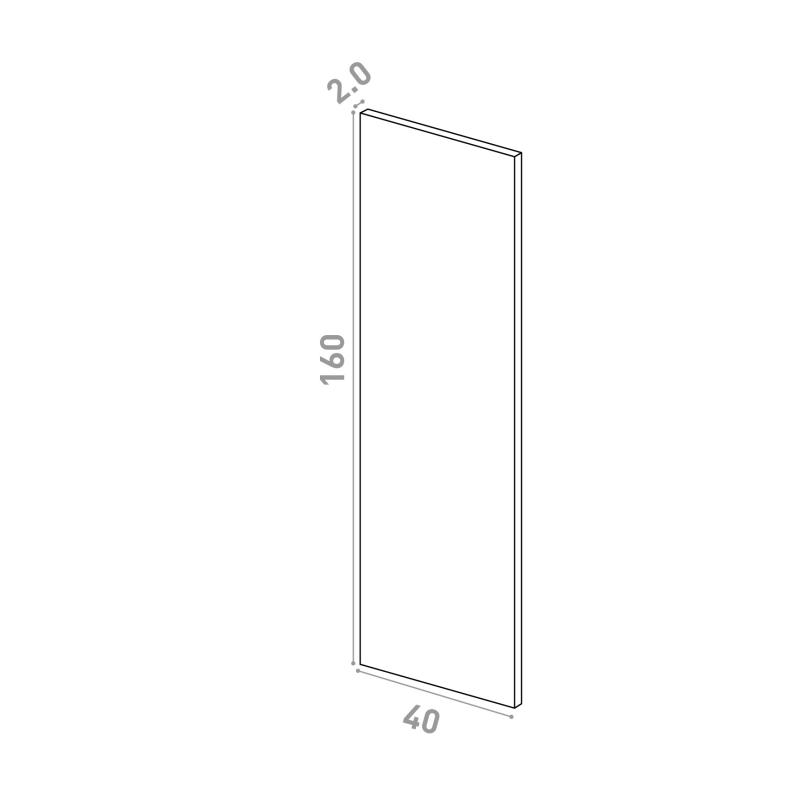 Porte 40x160cm