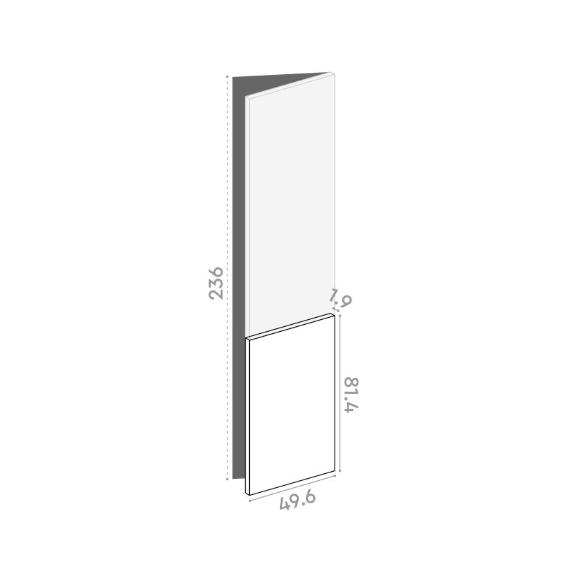 Porte 50x81cm - charnières à droite