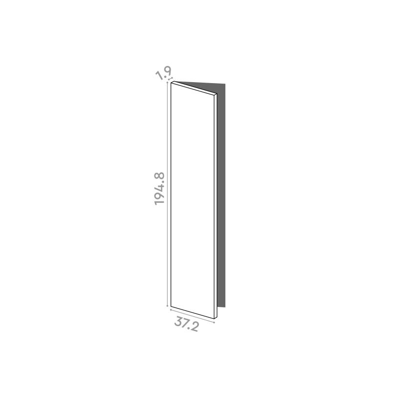 Porte 37x195cm - charnières à gauche