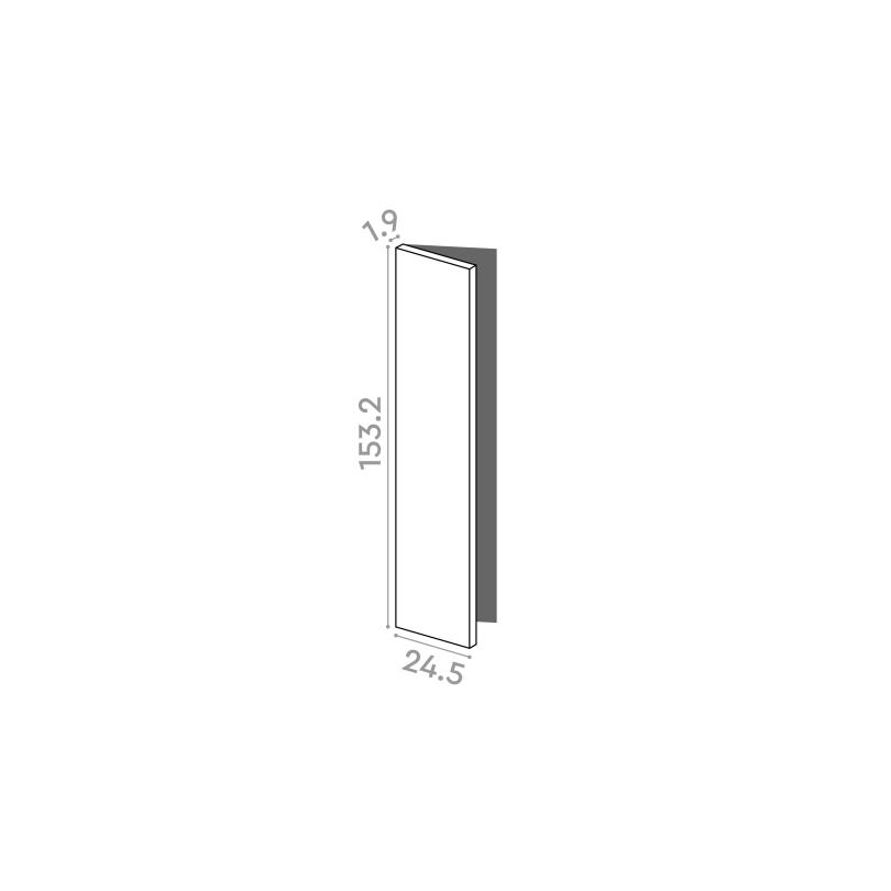 Door 25x153cm - left-hand hinges