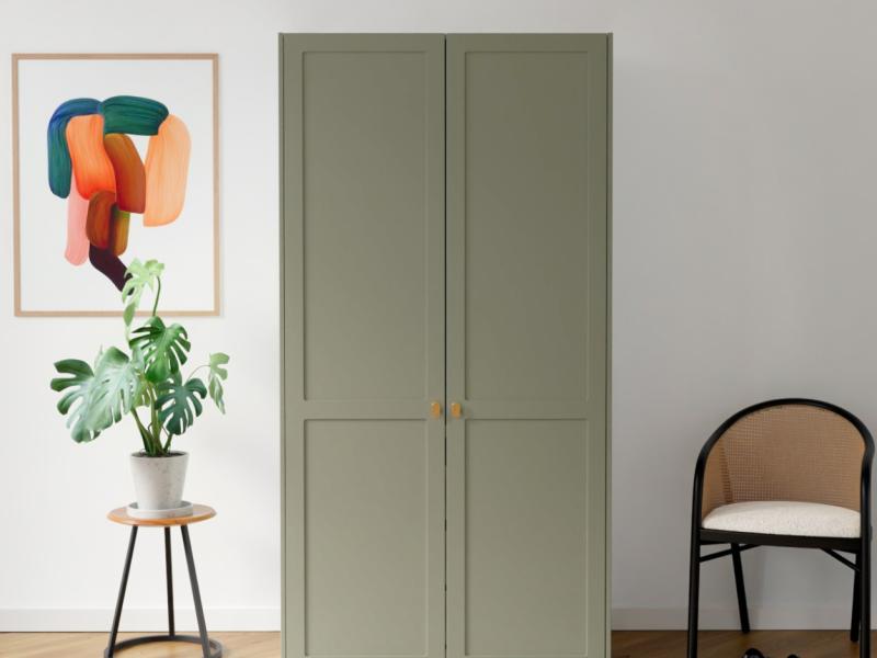 2 door frame wardrobe