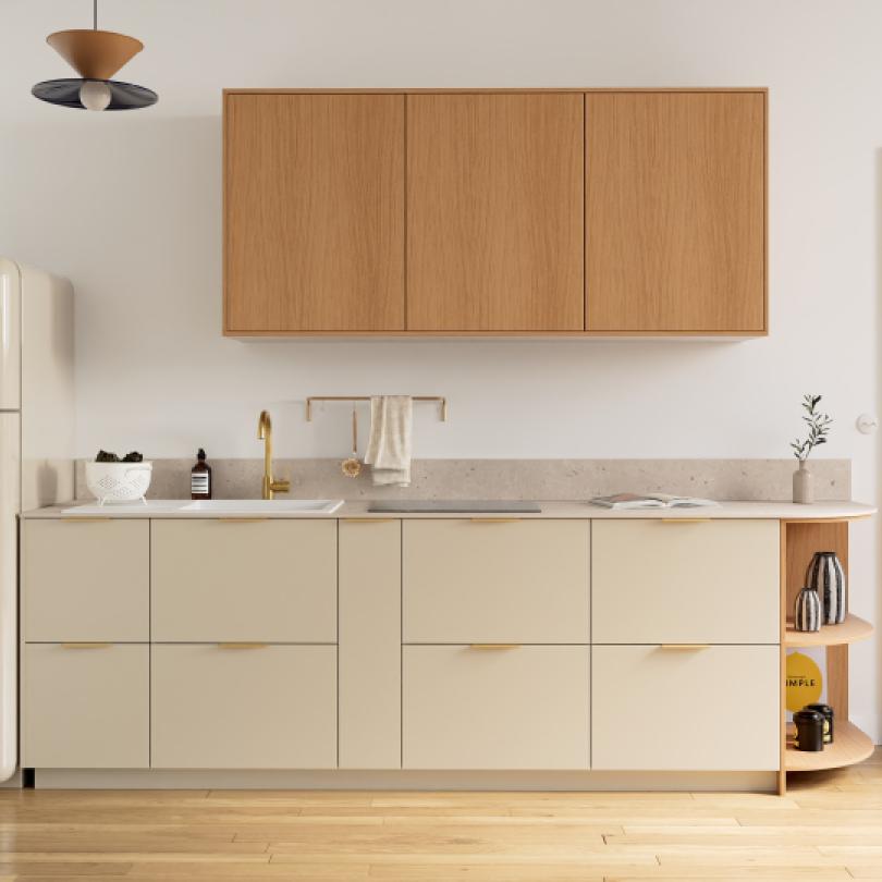 Terrazzo naturel Curved