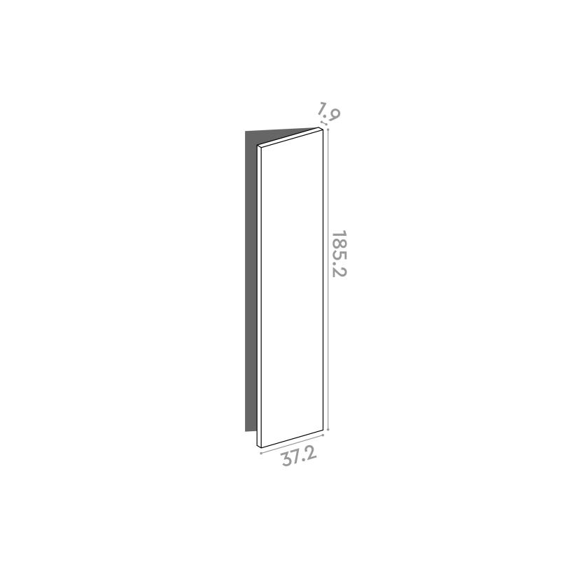 Door 37x185cm - right-hand hinges