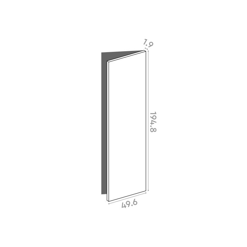 Door 50x195cm - right-hand hinges